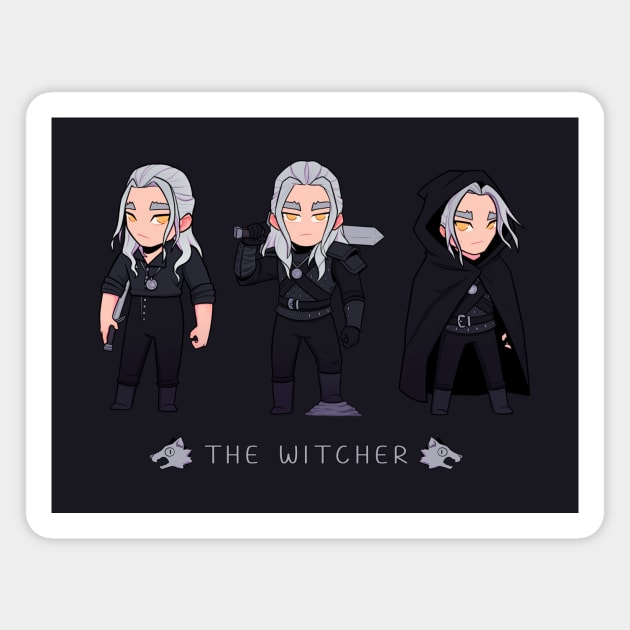 The Witcher Magnet by Susto